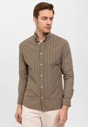 Regular Fit Button-Down Collar Shirt