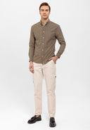 Regular Fit Button-Down Collar Shirt
