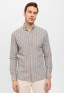 Regular Fit Button-Down Collar Shirt