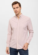 Regular Fit Button-Down Collar Shirt