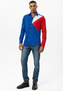 Regular Fit Button-Down Collar Shirt