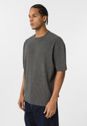 Amine Oversize Crewneck Acid Washed T-shirt
