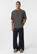 Amine Oversize Crewneck Acid Washed T-shirt