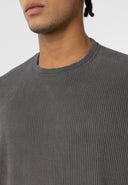 Amine Oversize Crewneck Acid Washed T-shirt