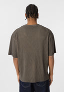 Amine Oversize Crewneck Acid Washed T-shirt