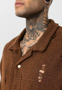 Raymond Oversize Lapel Collar Short Sleeve Shirt
