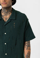 Raymond Oversize Lapel Collar Short Sleeve Shirt