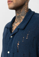 Raymond Oversize Lapel Collar Short Sleeve Shirt