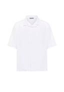 Leon Oversize Lapel Collar Short Sleeve Shirt