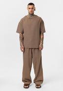 Ivo Oversize Short Sleeve T-shirt Wide Leg Trousers Set