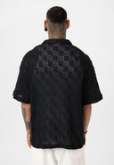 Erik Oversize Lapel Collar Short Sleeve Shirt