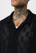 Erik Oversize Lapel Collar Short Sleeve Shirt