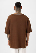 Ruben Oversize Breast Pocket Short Sleeve Shirt Short Set