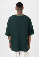 Ruben Oversize Breast Pocket Short Sleeve Shirt Short Set