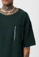 Ruben Oversize Breast Pocket Short Sleeve Shirt Short Set