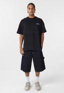 Bastien Oversize Print Detailed Short Sleeve T-Shirt