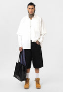 Hugo Oversize Lapel Collar Breast Pocket Detailed Shirt