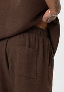 Theo Oversize Side Pocket Lapel Collar Shirt Short Set