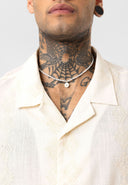 Bjorn Oversize Lapel Collar Short Sleeve Shirt