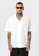 Bjorn Oversize Lapel Collar Short Sleeve Shirt