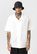 Dave Oversize Lapel Collar Short Sleeve Shirt