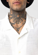 Dave Oversize Lapel Collar Short Sleeve Shirt