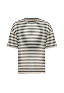 Marc Oversize Crewneck Striped Short Sleeve T-shirt