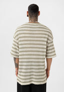 Marc Oversize Crewneck Striped Short Sleeve T-shirt