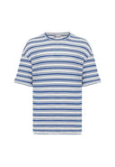 Marc Oversize Crewneck Striped Short Sleeve T-shirt