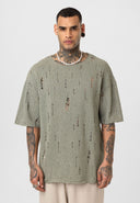 Daniel Oversize Crewneck Short Sleeve T-Shirt