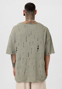 Daniel Oversize Crewneck Short Sleeve T-Shirt
