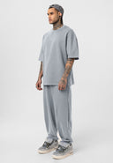 Vincent Oversize Crewneck Short Sleeve T-shirt Jogger Set