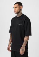 Bert Oversize Short Sleeve Crewneck Print Detailed T-shirt