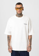 Bert Oversize Short Sleeve Crewneck Print Detailed T-shirt
