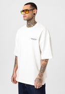 Bert Oversize Short Sleeve Crewneck Print Detailed T-shirt