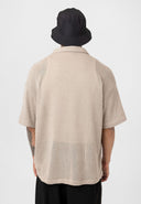Joris Oversize Lapel Collar Short Sleeve Shirt