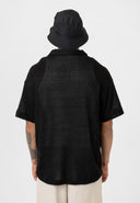 Joris Oversize Lapel Collar Short Sleeve Shirt