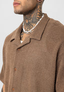 Joris Oversize Lapel Collar Short Sleeve Shirt