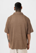 Joris Oversize Lapel Collar Short Sleeve Shirt