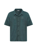 Joris Oversize Lapel Collar Short Sleeve Shirt