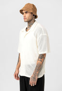 Joris Oversize Lapel Collar Short Sleeve Shirt