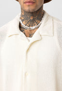Joris Oversize Lapel Collar Short Sleeve Shirt