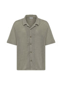 Joris Oversize Lapel Collar Short Sleeve Shirt