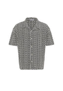 Gerard Oversize Lapel Collar Short Sleeve Shirt