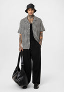 Gerard Oversize Lapel Collar Short Sleeve Shirt