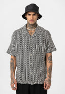 Gerard Oversize Lapel Collar Short Sleeve Shirt