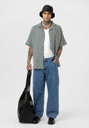 Gerard Oversize Lapel Collar Short Sleeve Shirt