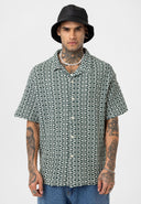 Gerard Oversize Lapel Collar Short Sleeve Shirt