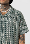 Gerard Oversize Lapel Collar Short Sleeve Shirt