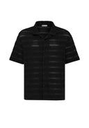 Lucas Oversize Lapel Collar Short Sleeve Shirt